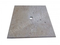 Travertin Beige Chapeau Pilier 40,6x40,6 cm