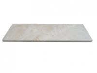 Travertin Beige Clair Marche Escalier 100x33 cm