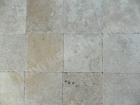 Travertin Classique Clair 20x20 cm 1er Choix