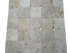 Travertin Classique Clair 20x20 cm Commercial