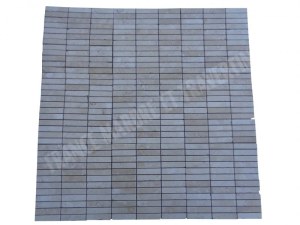 Travertin Beige Clair Mosaïque 2,3x10 cm