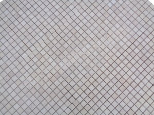 Travertin Beige Clair Mosaïque 2,3x2,3 cm