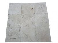 Travertin Classique Clair 30x30 cm Rustique