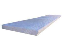 Travertin Beige Clair Margelle de Piscine Bord Ogee 30,5x61 cm