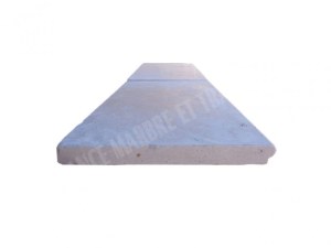 Travertin Beige Clair Margelle de Piscine Bord Ogee 30,5x61 cm