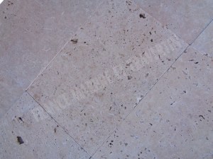 Carrelage travertin beige clair 40x60x1,2 cm commercial