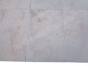 Travertin Beige Clair 60x90X3 cm Antique & Vieilli