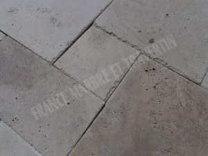 Travertin Beige Clair Big Opus Romain