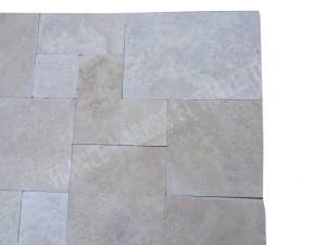 Travertin Beige Clair Big Opus Romain