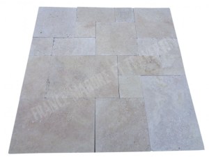 Travertin Beige Clair Big Opus Romain