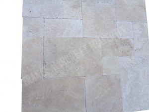 Travertin Beige Clair Big Opus Romain