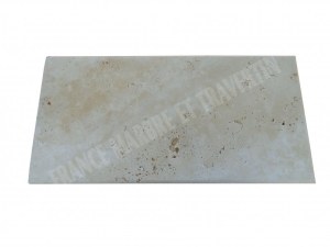 Travertin Beige Clair Couvertine Sortant 30,5x61 cm