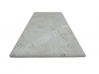 Travertin Beige Clair Couvertine Sortant 30,5x61 cm