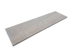 Travertin Beige Clair Marche Escalier 110x33 cm