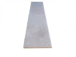 Travertin Beige Clair Margelle de Piscine Bord Arrondi 30,5x61 cm