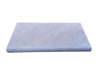 Travertin Beige Clair Margelle de Piscine Bord Arrondi 30,5x61 cm