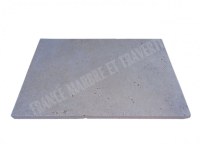 Travertin Beige Clair Margelle de Piscine Bord Droit 40,6x61 cm Épaisseur: 3 cm Finiti...