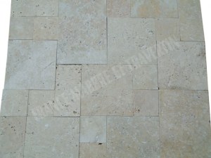 Travertin Beige Clair Mini Opus Romain