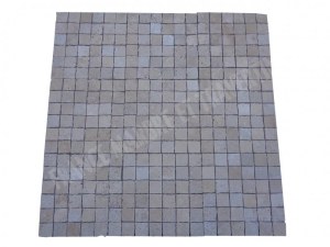 Travertin Beige Clair Mosaique Irrégulier 4,8x4,8 cm
