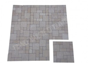 Travertin Beige Clair Mosaique 3 Format