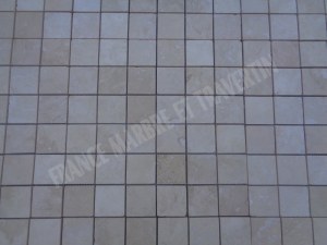 Travertin Beige Clair Mosaique 4,8x4,8 cm