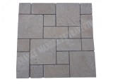 Travertin Beige Clair Mosaique 3 Format