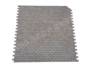 Travertin Beige Clair Mosaique 2,3x4,8 cm