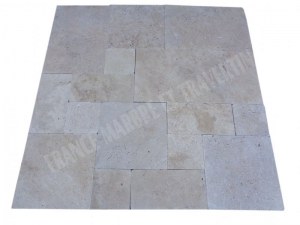 Travertin Classique Clair 3cm Opus Romain 1er Choix