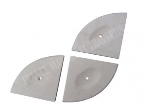 Travertin Beige Clair Porte Savon 20x20 cm