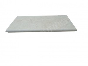 Travertin Beige Clair Couvertine Tablette 30,5x61 cm