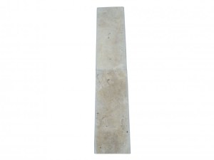 Travertin Beige Couvertine Goutte d'eau 25x61 cm