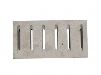 Travertin Beige Grille Rainure 15x30x3cm 1er choix