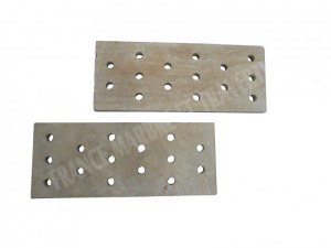 Travertin Classique Grille Perfore 25x61 3 cm En Stock
