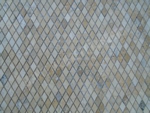 Travertin Beige Mosaïque Petit Losange