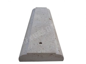 Travertin Beige Main Courante 60x22,5 cm