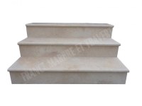 Travertin Beige Marche Escalier 110 cm
