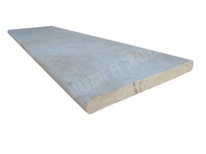 Travertin Beige Marche Escalier 122x33 cm