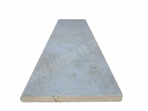 Travertin Beige Marche Escalier 122x33 cm