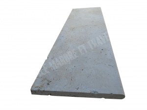 Travertin Beige Marche Escalier 122x33 cm