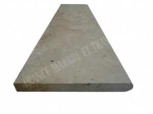 Travertin Beige Marche Escalier 120x33 cm