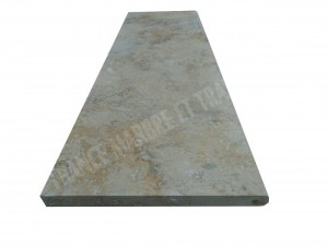Travertin Beige Marche Escalier 110x32 cm