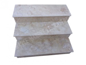 Travertin Beige Marche Escalier 110 cm