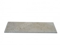 Travertin Beige Marche Escalier 122x30,5 cm