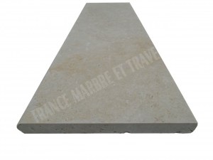 Travertin Beige Marche Escalier 100x32 cm