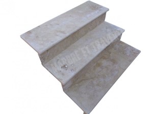 Travertin Beige Marche Escalier 110 cm