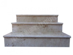 Travertin Beige Marche Escalier 100 cm