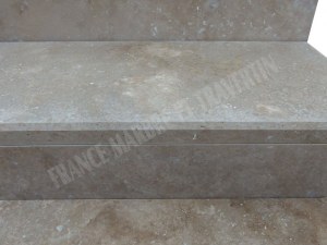 Travertin Beige Marche Escalier 120 cm