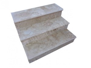 Travertin Beige Marche Escalier 100 cm