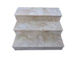 Travertin Beige Marche Escalier 100 cm