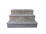 Travertin Beige Marche Escalier 120 cm